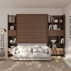 Sienas gulta 140 BED CONCEPT BC-01, ozols dunin